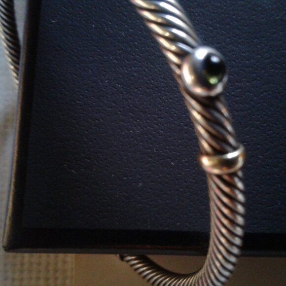 Rare! David Yurman Three Stone Bracelet - Picture 2 of 8